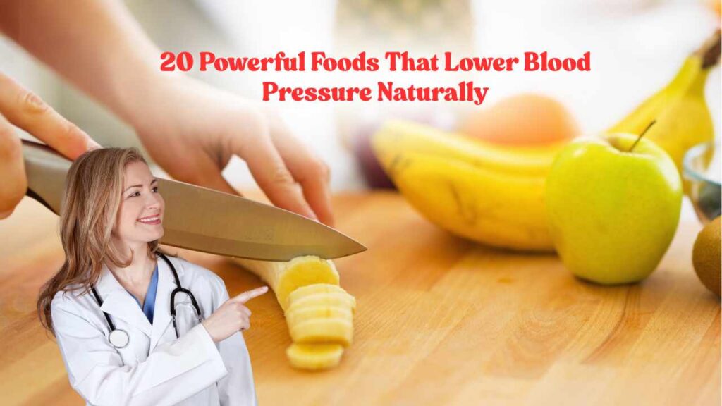 20 Powerful Foods That Lower Blood Pressure Naturally