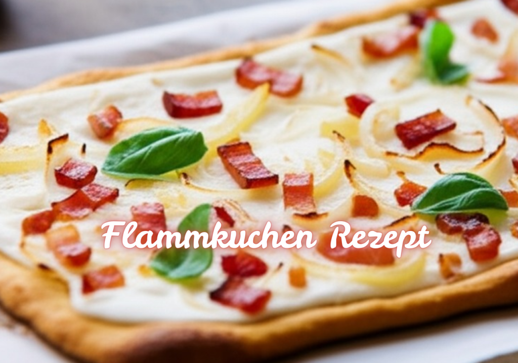 Flammkuchen Rezept Flammkuchen Rezept