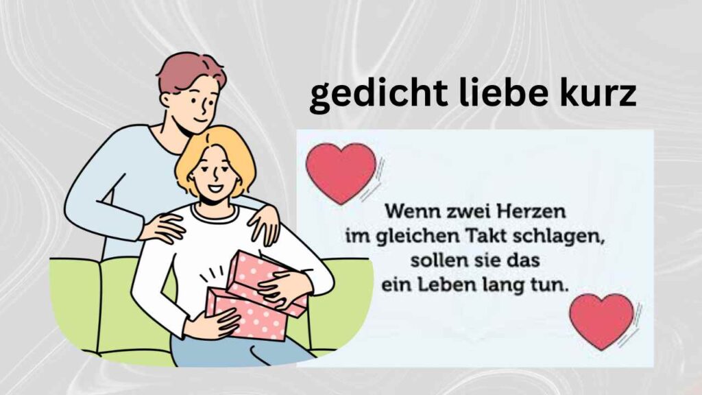 gedicht liebe kurz